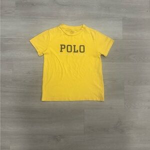 Polo Ralph Lauren Boys Size 7 Yellow Shirt